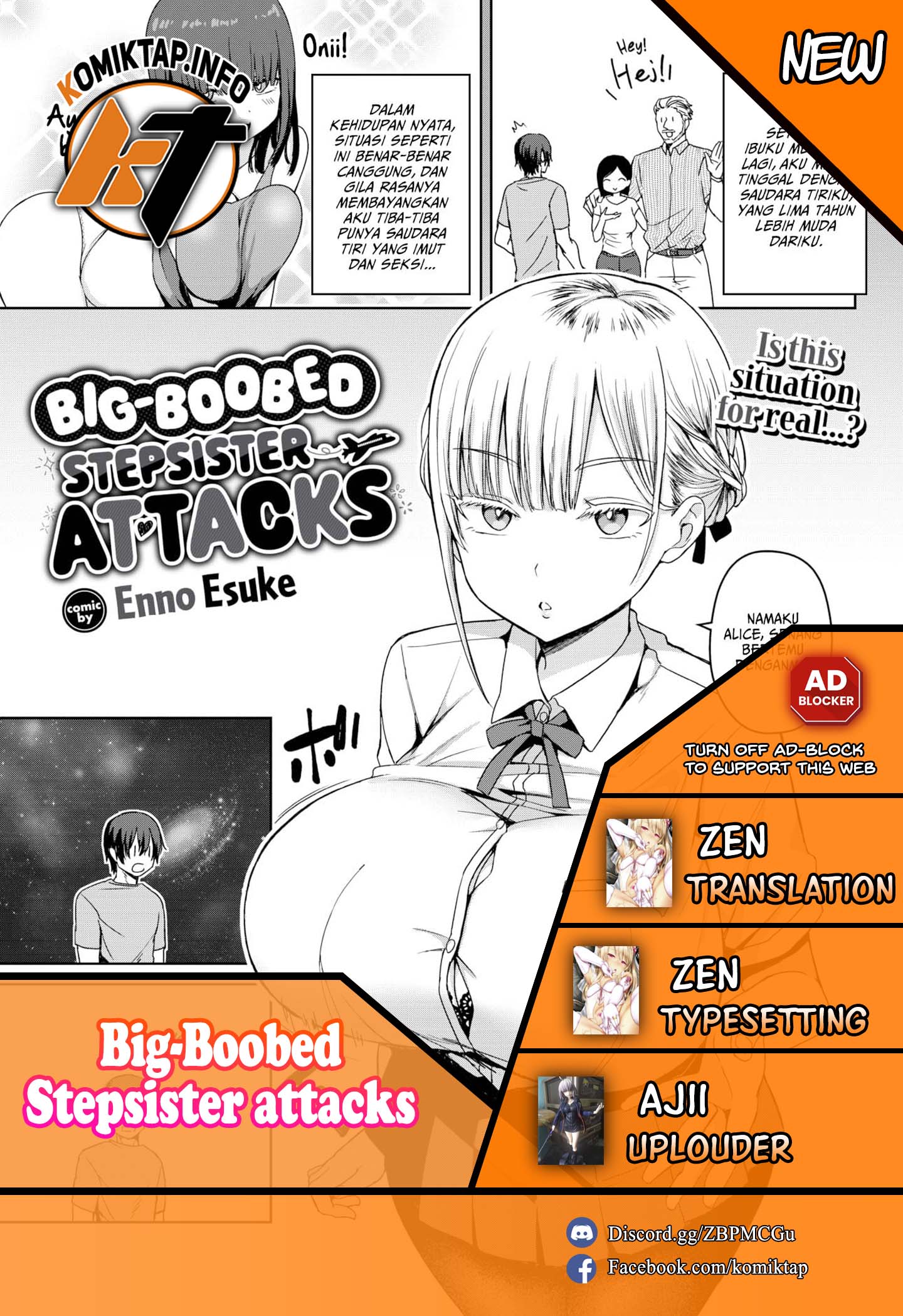 Big-Boobed Stepsister Attacks - Chapter 1 1