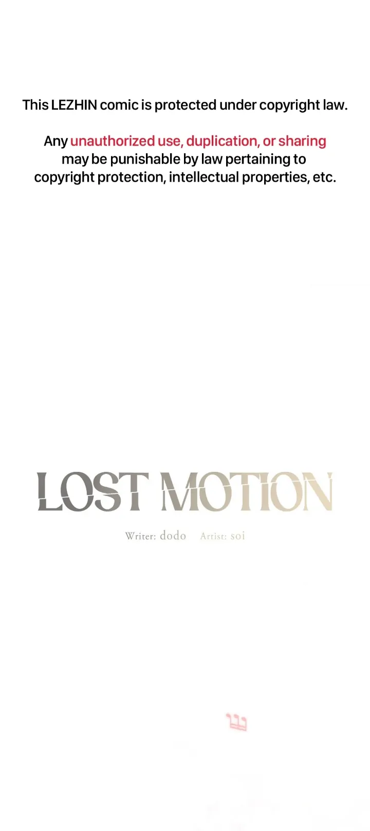 Lost Motion - Chapter 11 2 Lost Motion - Chapter 11 2
