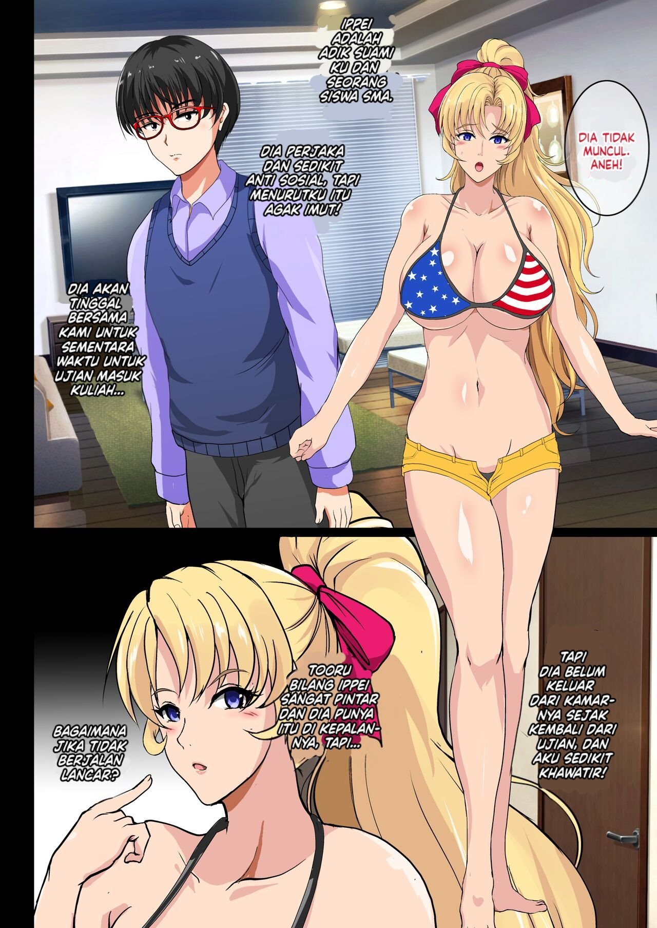 Blond Sister-in-Law NTR - Chapter 1 8