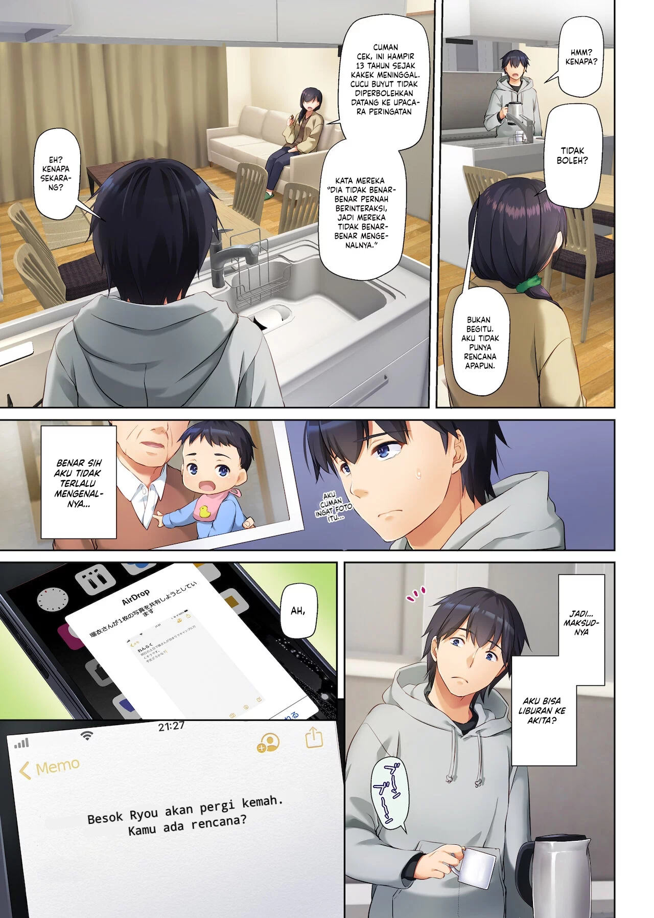 Hitozuma Osananajimi to Hitonatsu no Dekigoto - Chapter 3 15