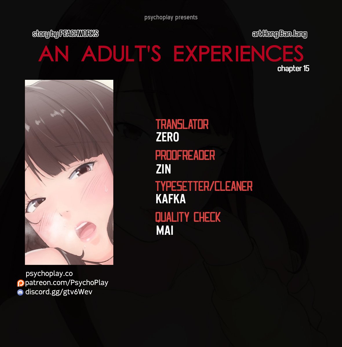 An Adult’s Experiences - Chapter 15 3 An Adult’s Experiences - Chapter 15 3
