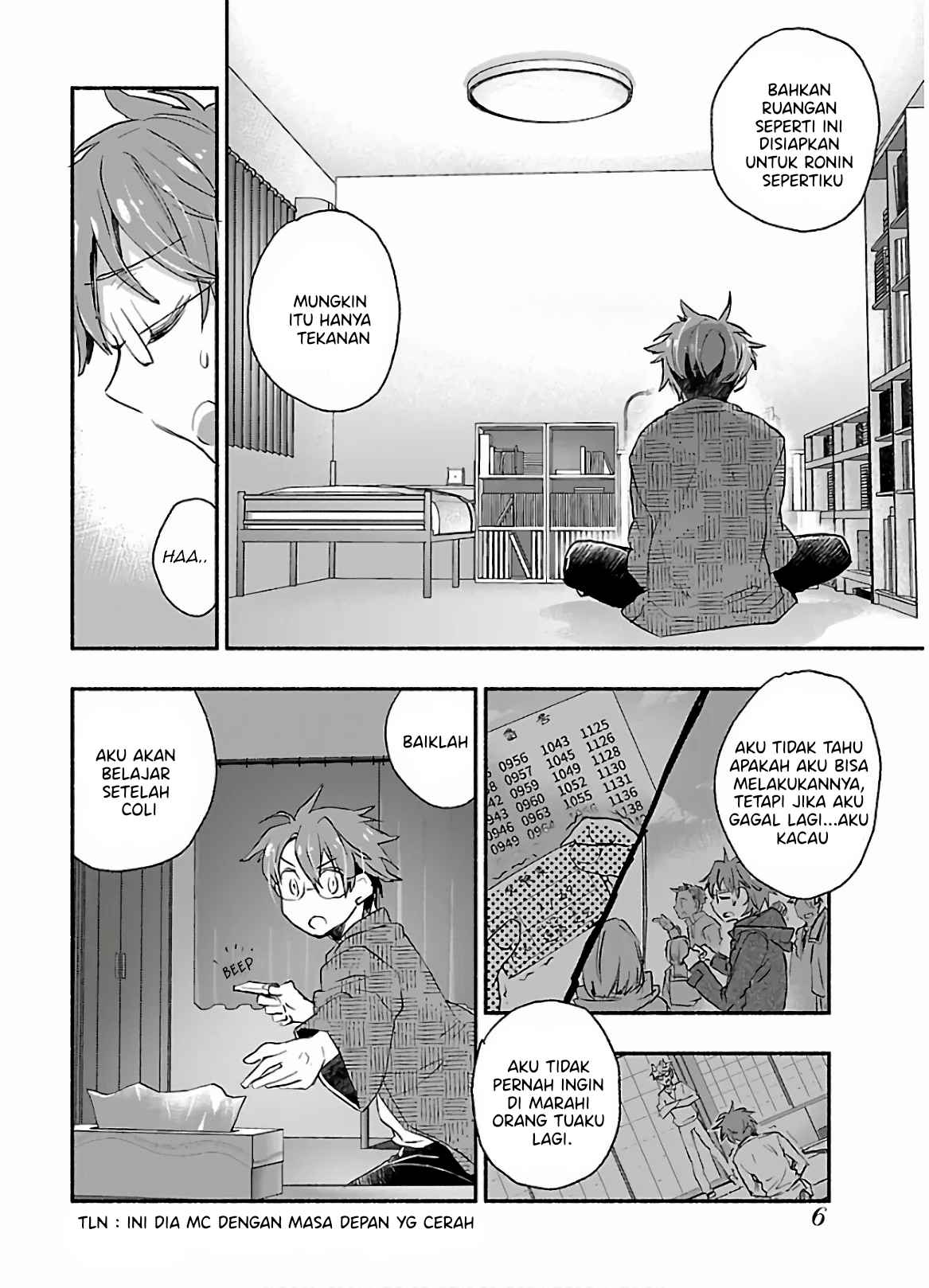 Yankee Musume ni Natsukarete Kotoshi mo Juken ni Shippai Shisou Desu - Chapter 01 7