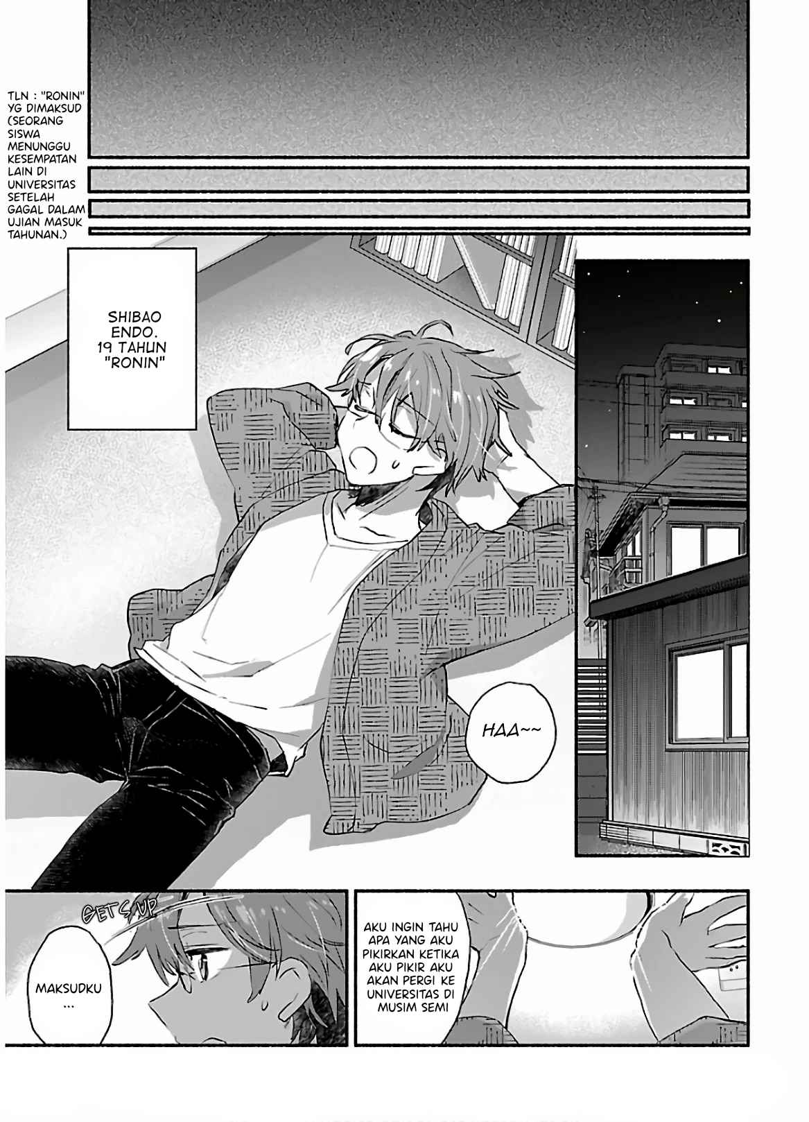 Yankee Musume ni Natsukarete Kotoshi mo Juken ni Shippai Shisou Desu - Chapter 01 6