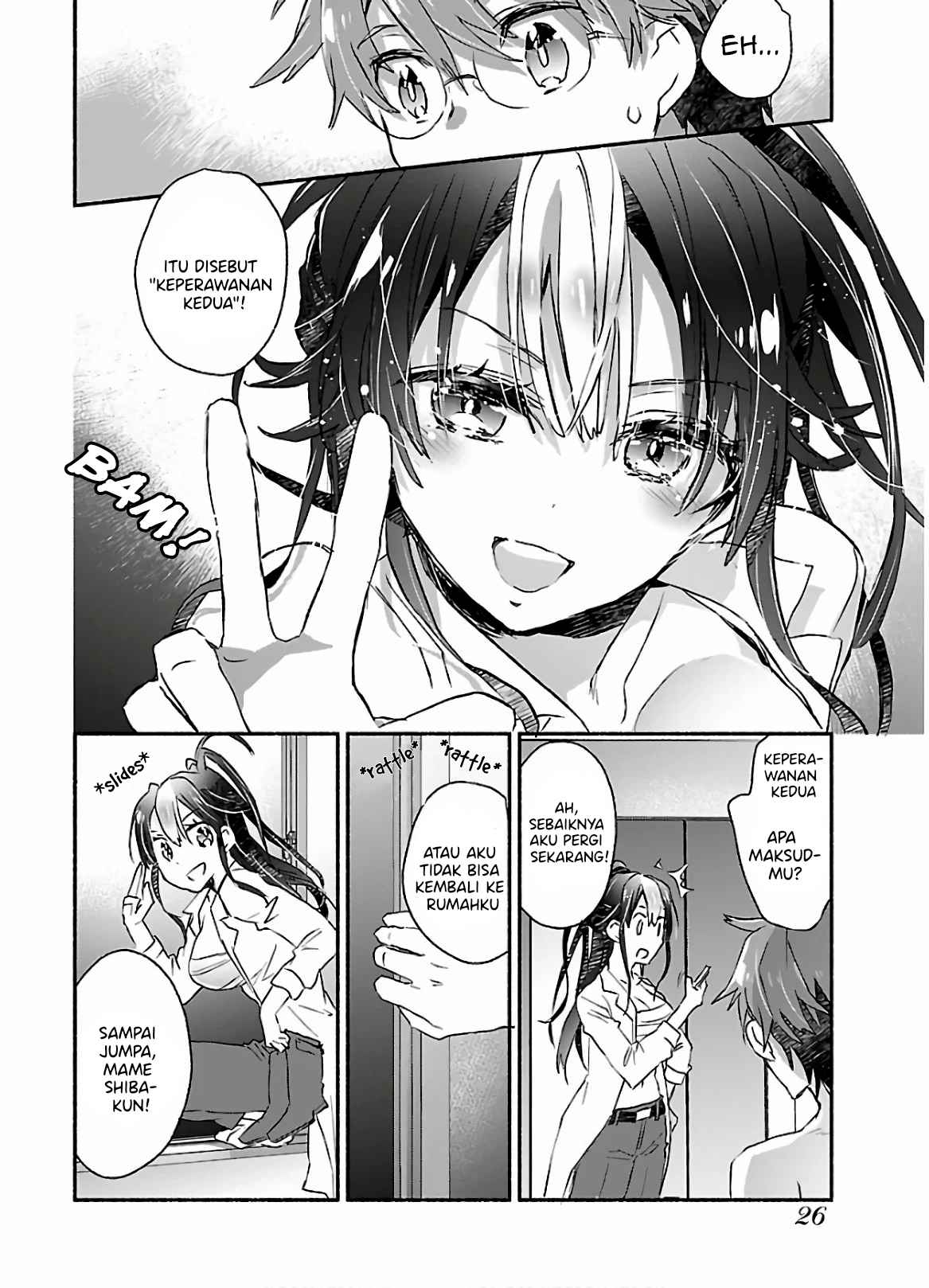 Yankee Musume ni Natsukarete Kotoshi mo Juken ni Shippai Shisou Desu - Chapter 01 26