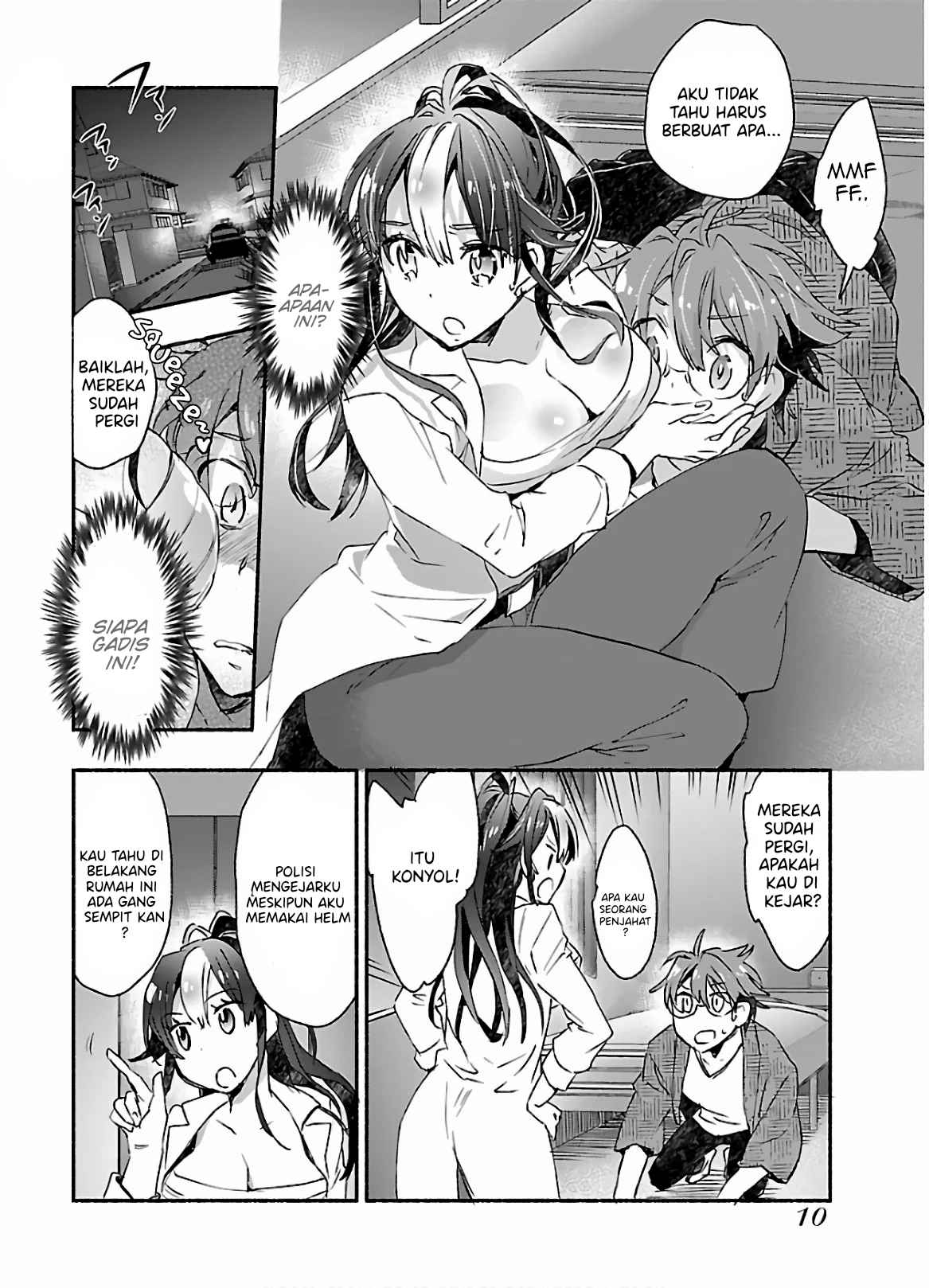Yankee Musume ni Natsukarete Kotoshi mo Juken ni Shippai Shisou Desu - Chapter 01 10