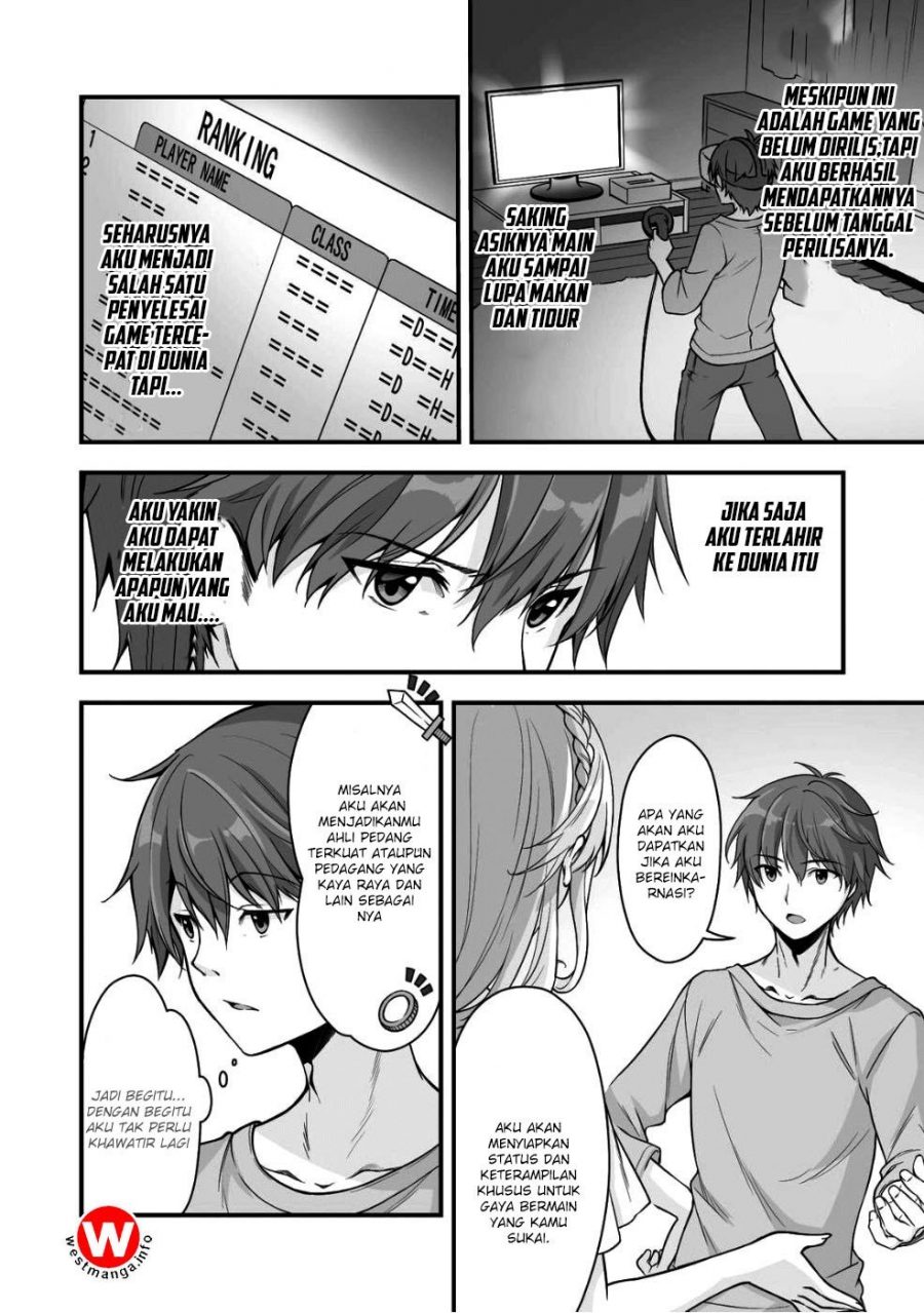 Eroge Yattetara Isekai ni Tensei shita no de Bishoujo Maou o Doreika suru - Chapter 1 3