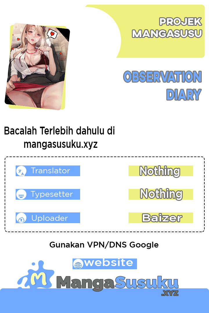 Observation Diary - Chapter 02 1 Observation Diary - Chapter 02 1