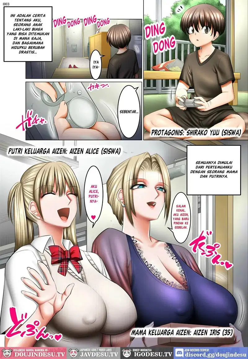 Otonari-san wa Inran Kinpatsu Succubus Oyako - Chapter 1 2 Otonari-san wa Inran Kinpatsu Succubus Oyako - Chapter 1 2