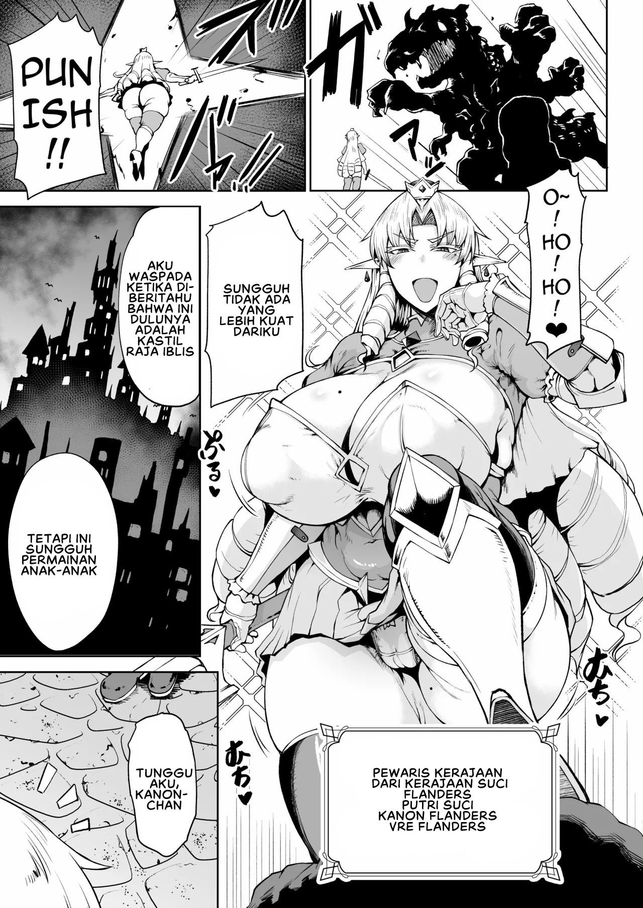 Ouken Sandatsu ~Ochinpo Ippon de Oukoku Houkai Oukyuu wa Chinpo no Yuenchi~ - Chapter 1 end 4