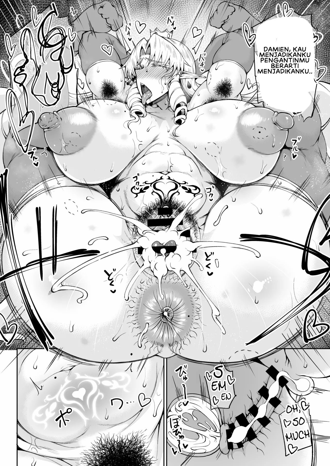 Ouken Sandatsu ~Ochinpo Ippon de Oukoku Houkai Oukyuu wa Chinpo no Yuenchi~ - Chapter 1 end 41