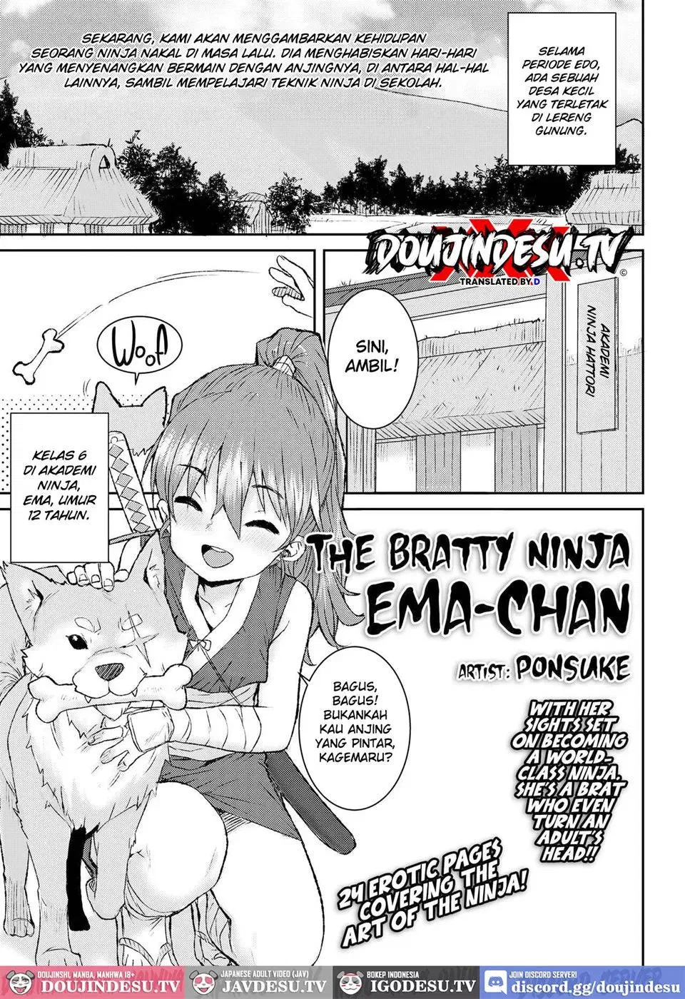 Mesugaki Ninja Ema-chan - Chapter 1 1