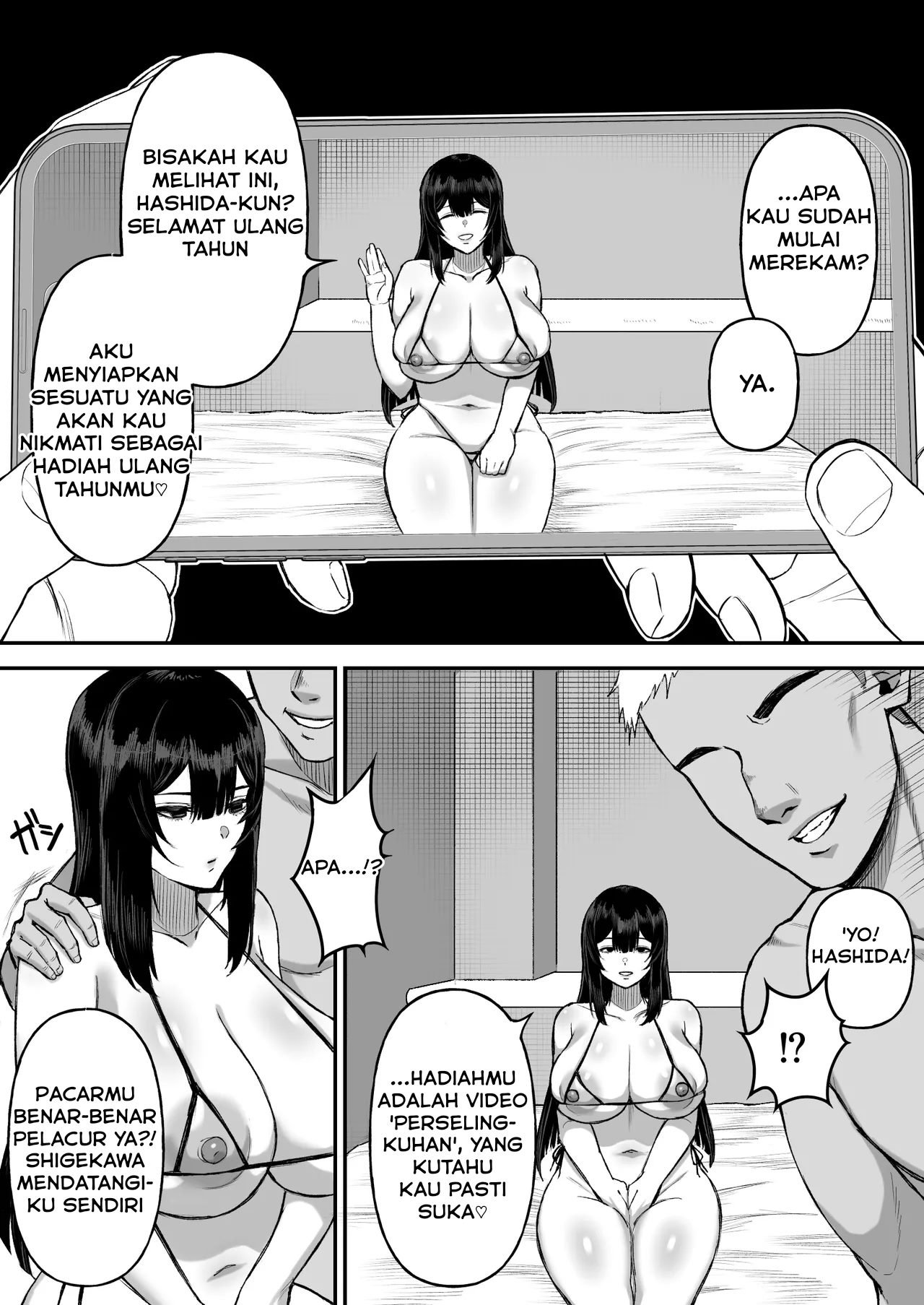 Ai no omoi Kanojo wa boku no Tameni hame tori o Tottekitekureru - Chapter 1 16